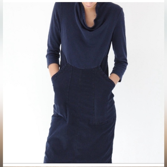 Prairie Underground Denim Day Dress Black Size S - Picture 2 of 11